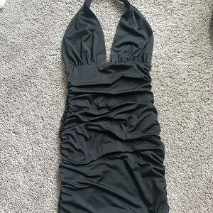 Black halter Princess Polly dress size 6